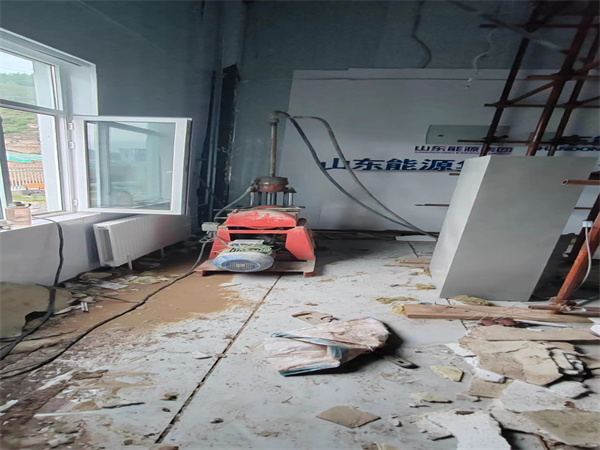 神池地基基础下沉墙体裂缝加固注浆顶升施工